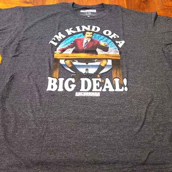 Anchorman Men's 2X Graphic Tee - Picture 2 of 3